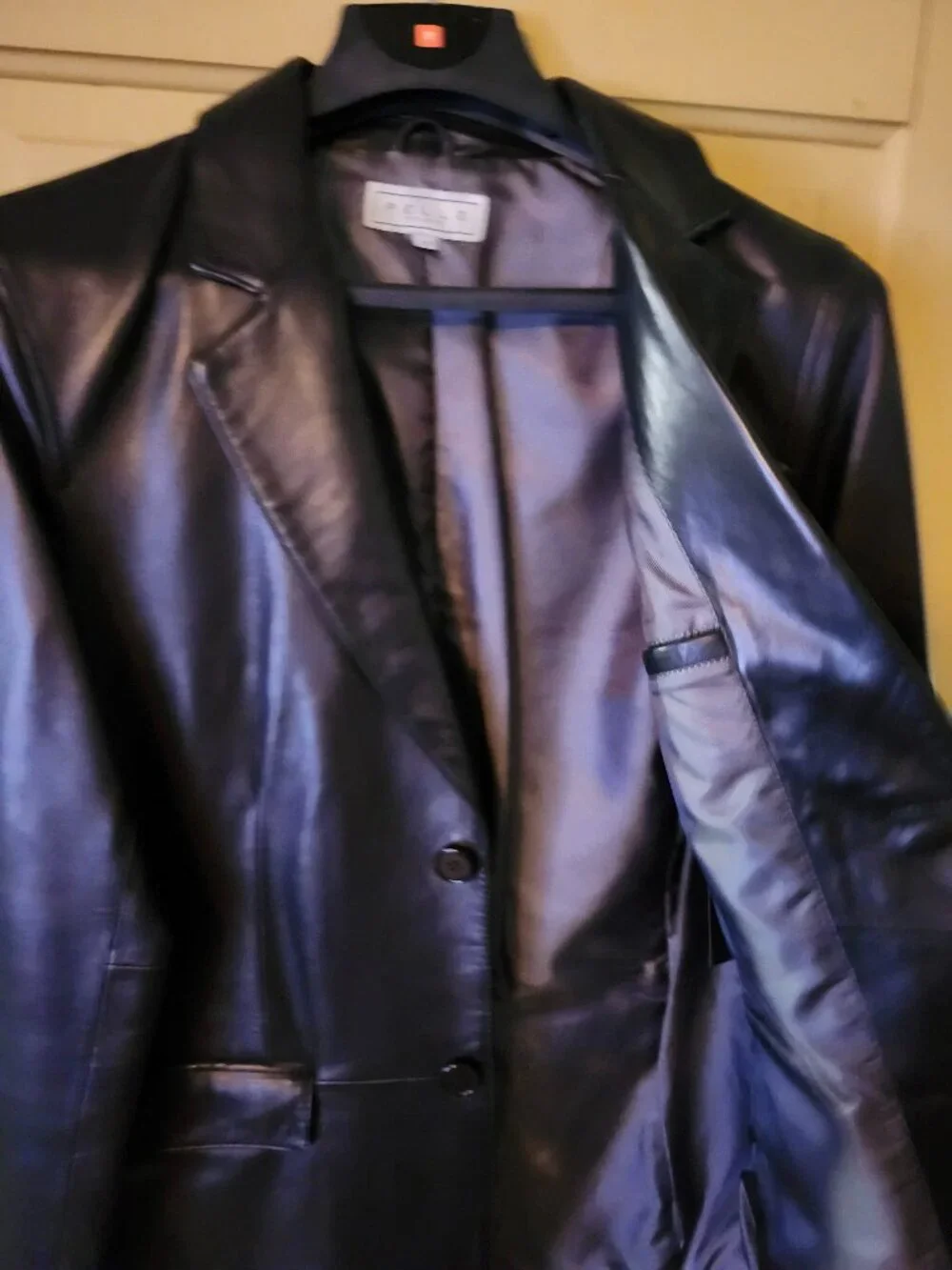 Supplesoft Black Leather Blazer from Pelle Studio for Wilson Leather